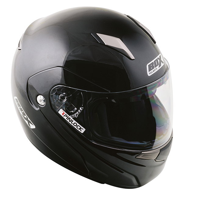 box helmet tinted visor